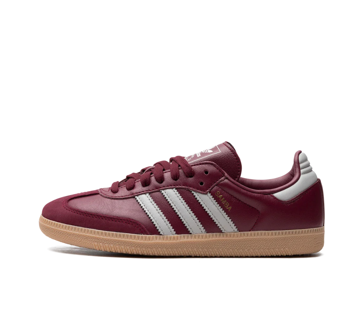 Adidas Samba OG 'Burgundy Gum' - JH8700