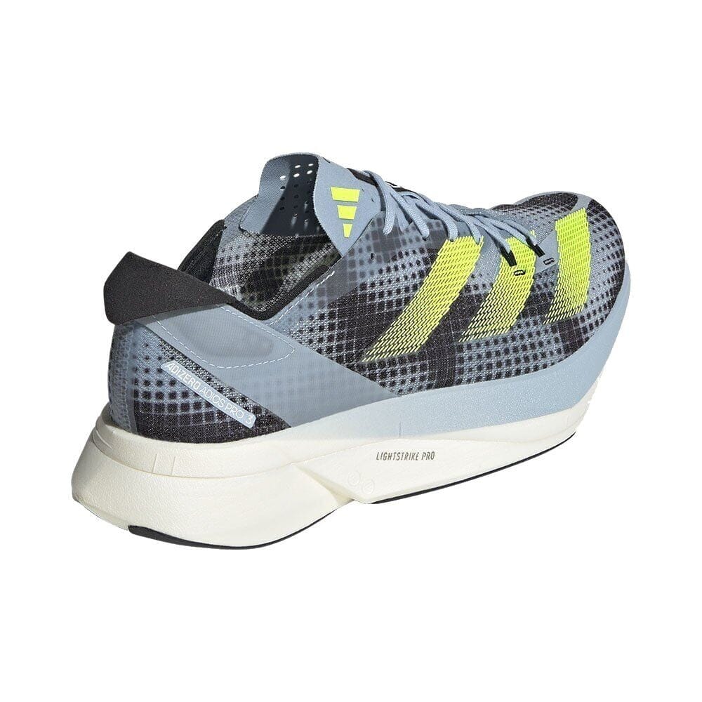 Adidas Adizero Adios Pro 3 Wonder Blue Lucid Lemon IG3132 corida Adidas