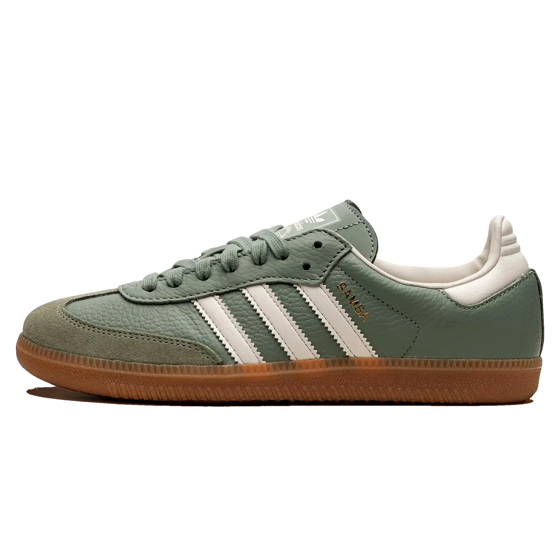 Tênis Adidas Samba OG Feminino "Green White" Verde - IE7011