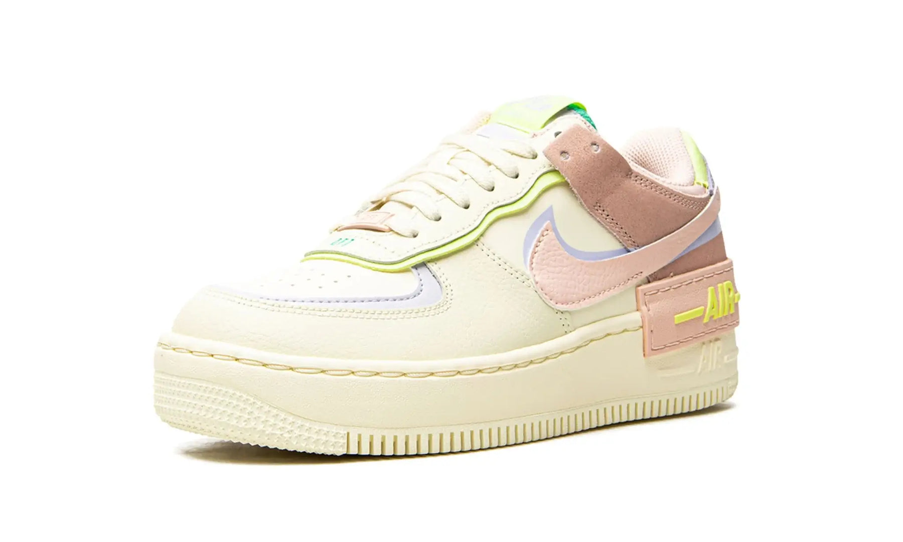 Tênis Air Force 1 Shadow Feminino "Cashmere" Creme / Rosa - CI0919-700