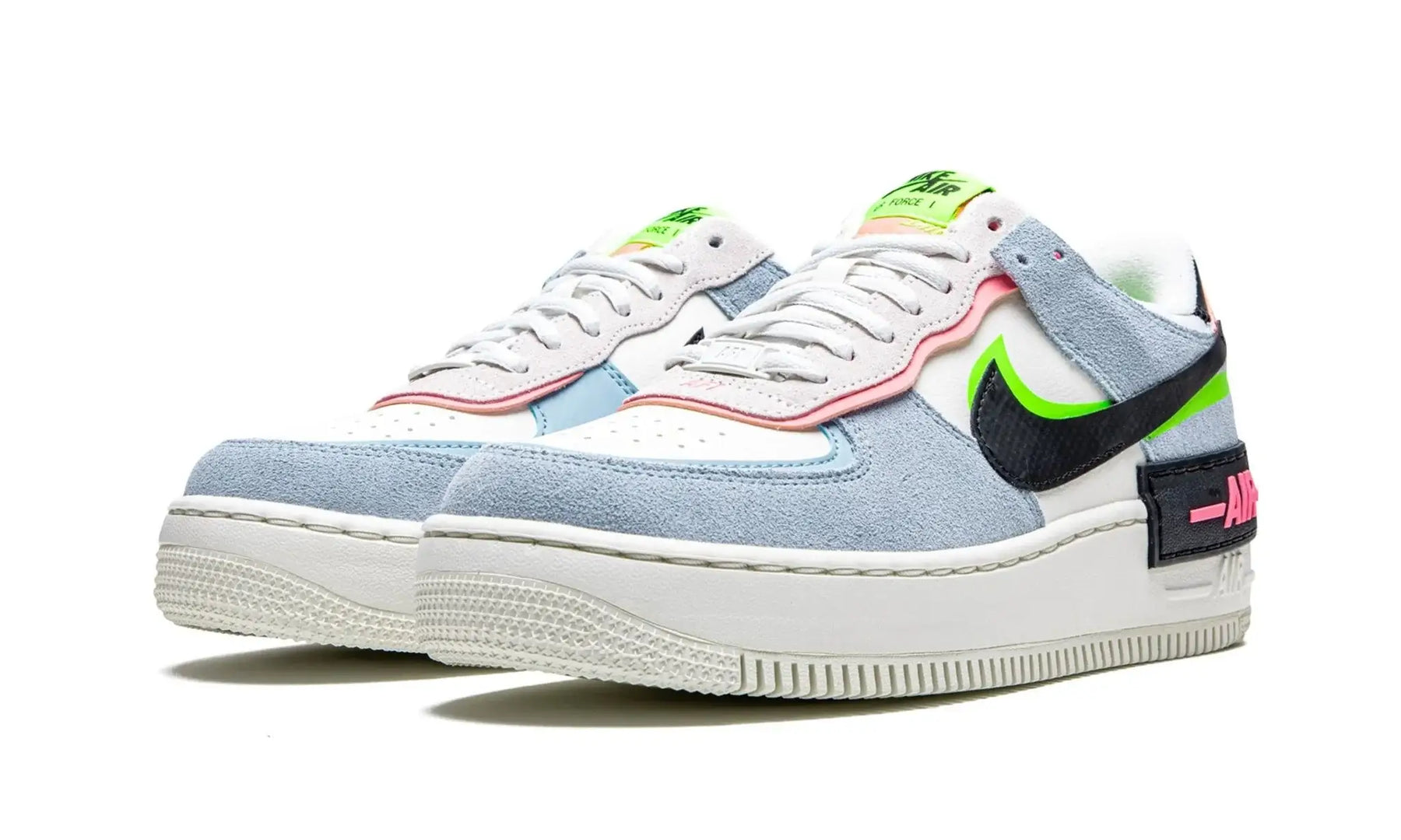 Tênis Air Force 1 Shadow Feminino "Sunset Pulse" Azul - CU8591-101