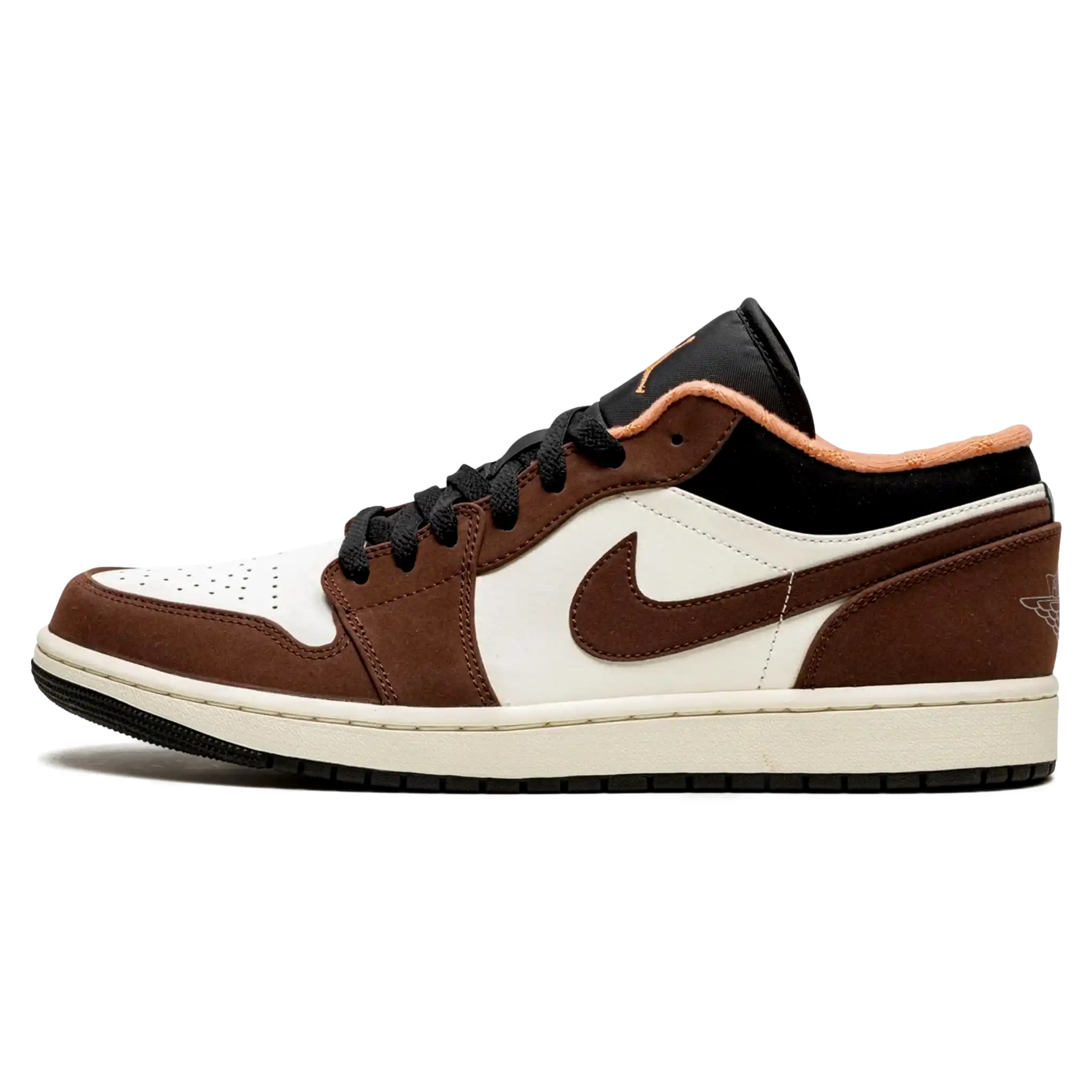 Tênis Air jordan 1 Low Masculino "Mocha" Marrom - DC6991-200