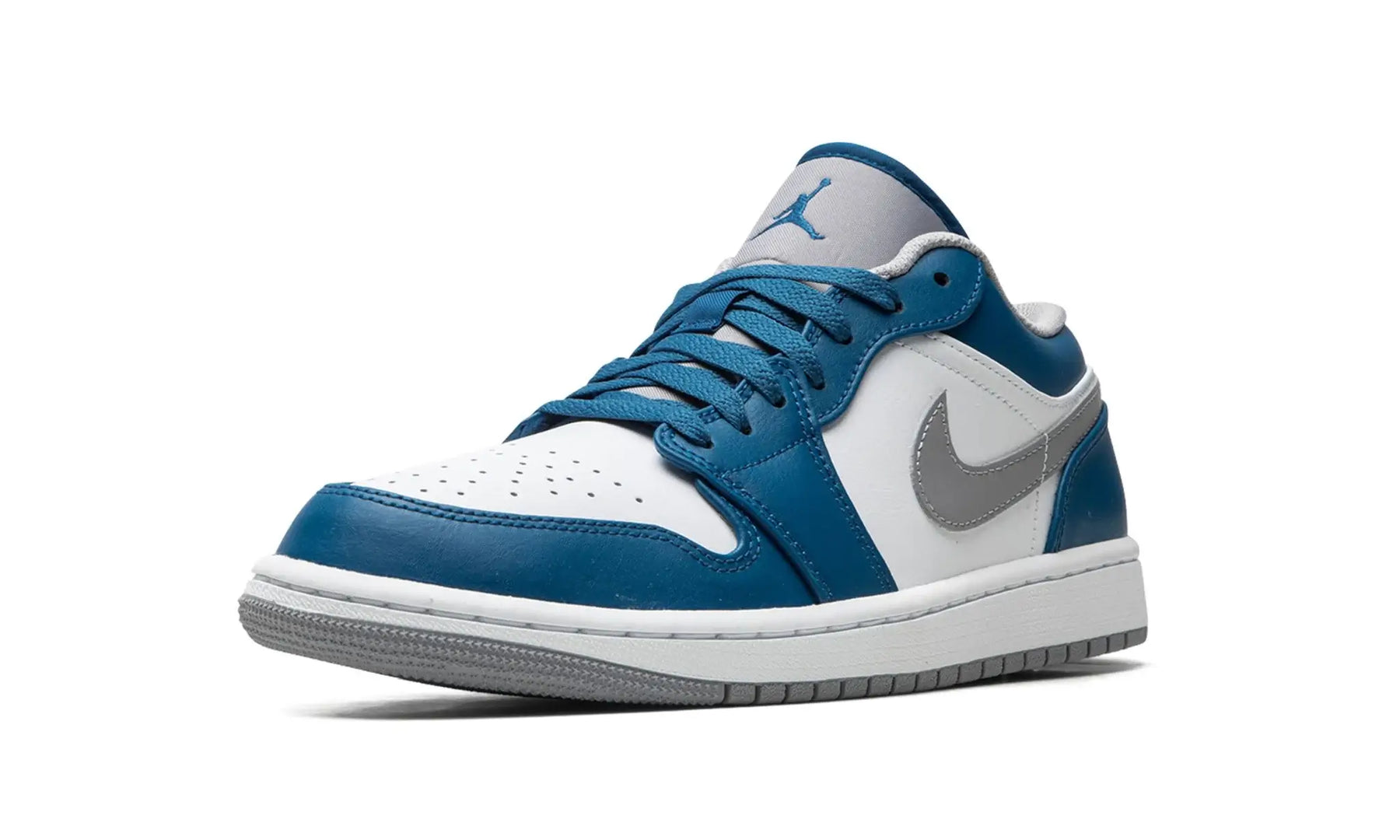 Tênis Air jordan 1 Low "True Blue" Azul - 553558-412