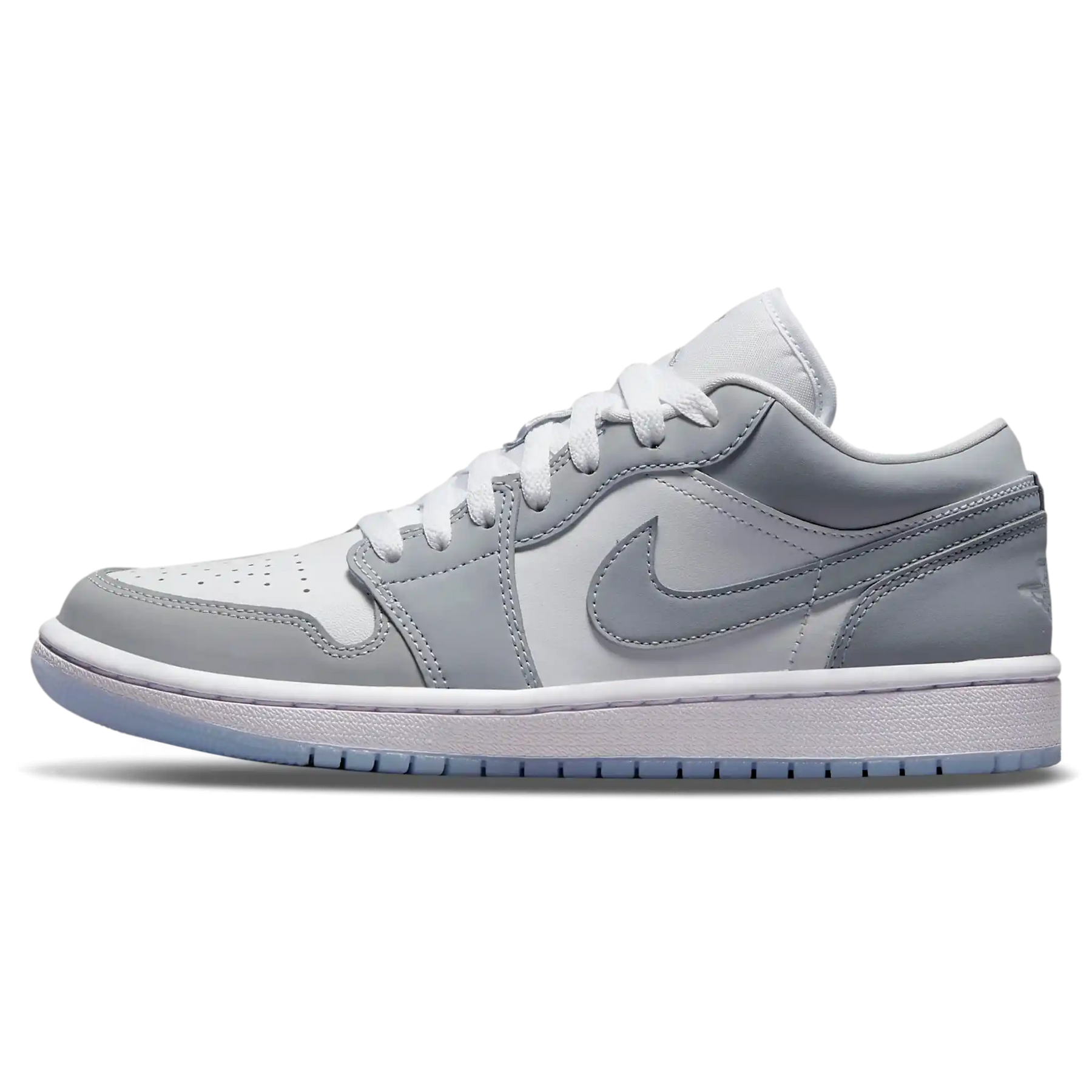 Tênis Air jordan 1 Low Feminino "Wolf Grey" Cinza / Branco - DC0774-105