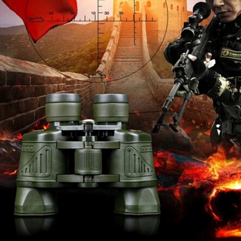Binóculos Militar Profissional | Alcance 10.000M & Visão Noturna Camping & Trilha (Binóculo 3) Lojas Quinho