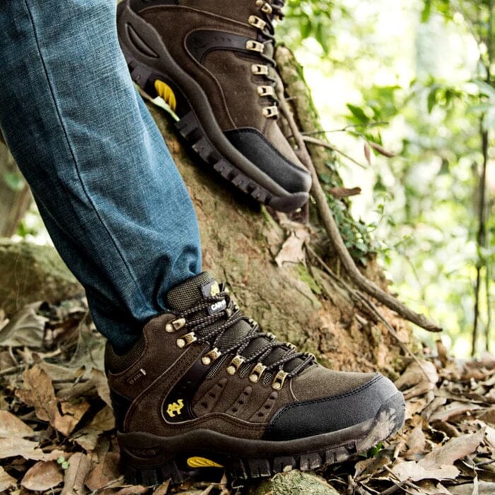 Bota Masculina Frontier Camping & Trilha (Bota 3) Lojas Quinho 35 Café