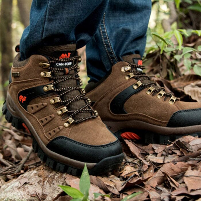 Bota Masculina Frontier Camping & Trilha (Bota 3) Lojas Quinho 35 Marrom