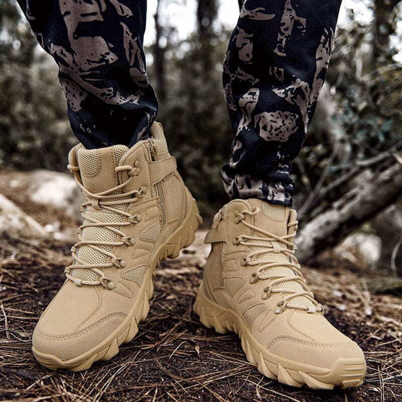 Bota Masculina Tactical Ortopédica Camping & Trilha (Bota 2) Lojas Quinho