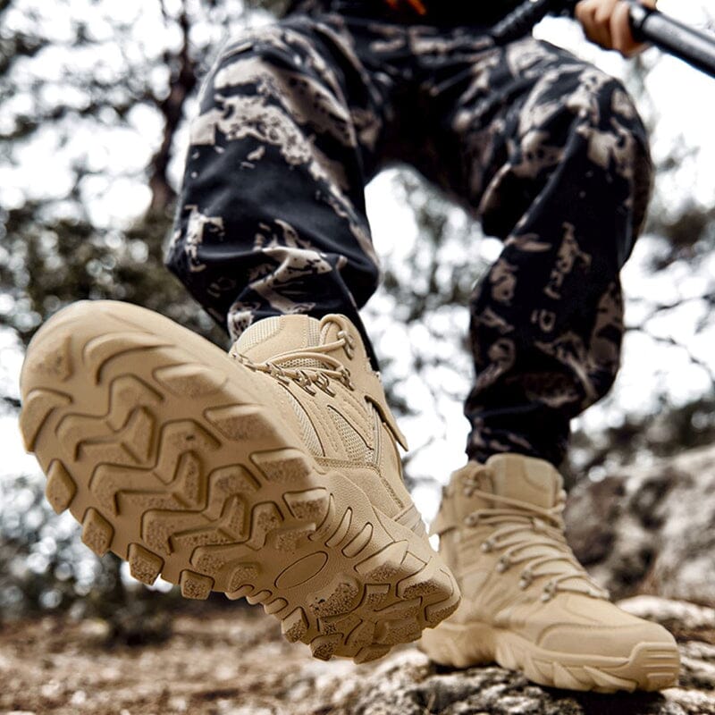 Bota Masculina Tactical Ortopédica Camping & Trilha (Bota 2) Lojas Quinho