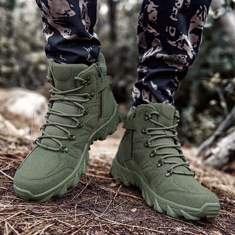 Bota Masculina Tactical Ortopédica Camping & Trilha (Bota 2) Lojas Quinho