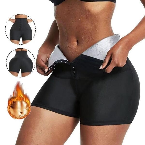 Cinta Modeladora Efeito Sauna Fit Better - Promoção Relâmpago Academia e Fitness ( Cinta Modeladora 1 ) Lojas Quinho Short Curto P (34-36)