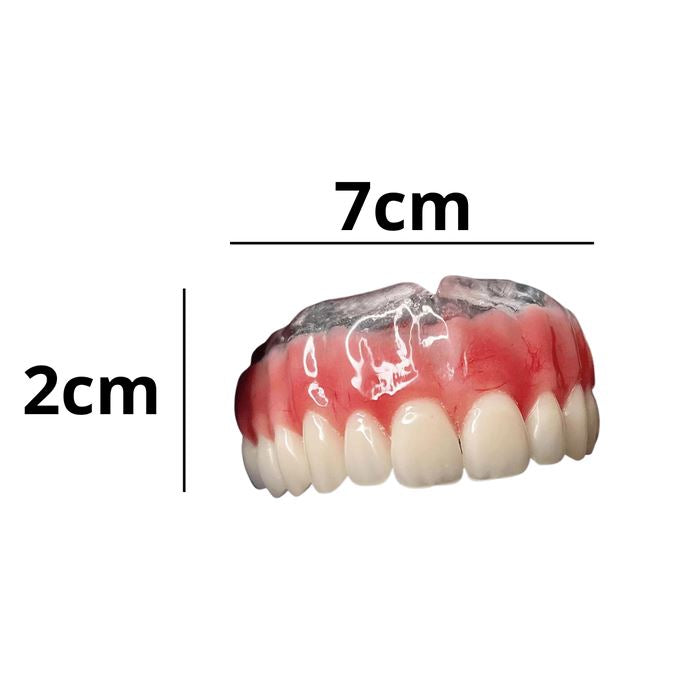 Dentadura de Silicone FIX | Ajustavel e Adaptativa Saúde & Bem-Estar (Dentaduras 1) Lojas Quinho