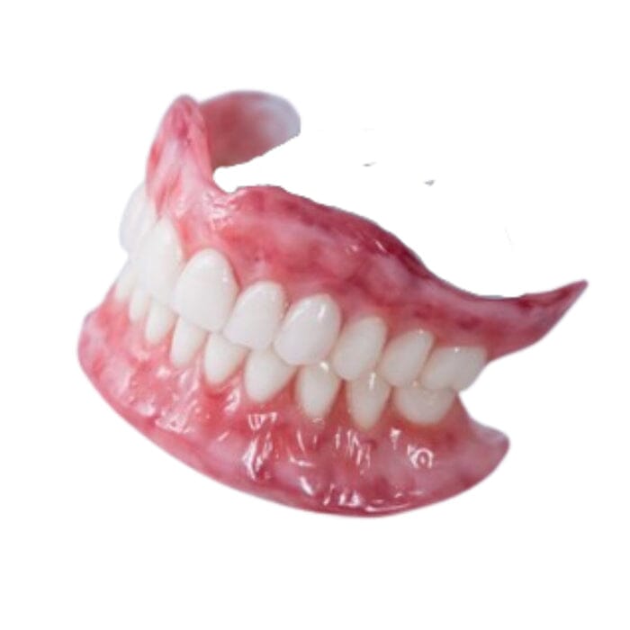 Dentadura de Silicone FIX | Ajustavel e Adaptativa Saúde & Bem-Estar (Dentaduras 1) Lojas Quinho Superior + Inferior