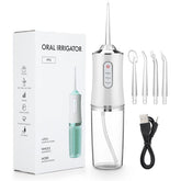 Irrigador Oral para Limpeza Bucal - CleanJet Saúde & Bem-Estar (Irrigador oral 1) Lojas Quinho Branco