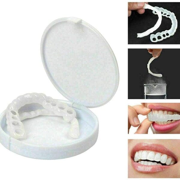 Lente de Contato Dental Removível Inferior e Superior– Resina Tooth Saúde & Bem-Estar (Lente de contato dental 1) Lojas Quinho