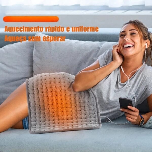 Manta Térmica Para Alívio Da Dor Lojas Quinho