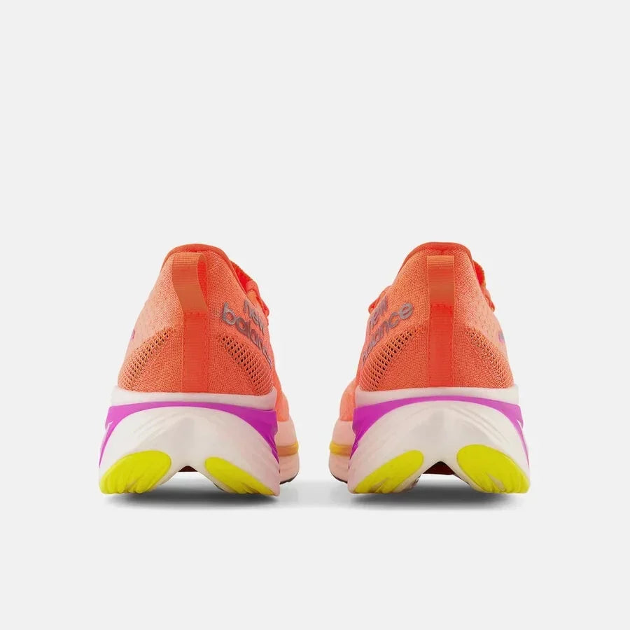 Tênis New Balance Fuelcell Supercomp Elite v3 'Neon Dragonfly Cosmic Rose' Laranja - MRCELCD3