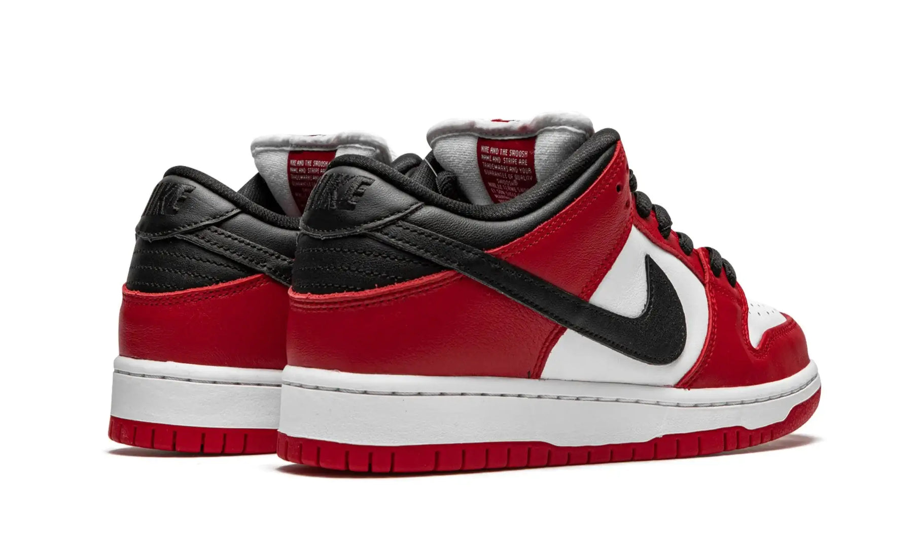 Tênis Nike Dunk Low SB "Chicago" Vermelho / Branco - BQ6817-600