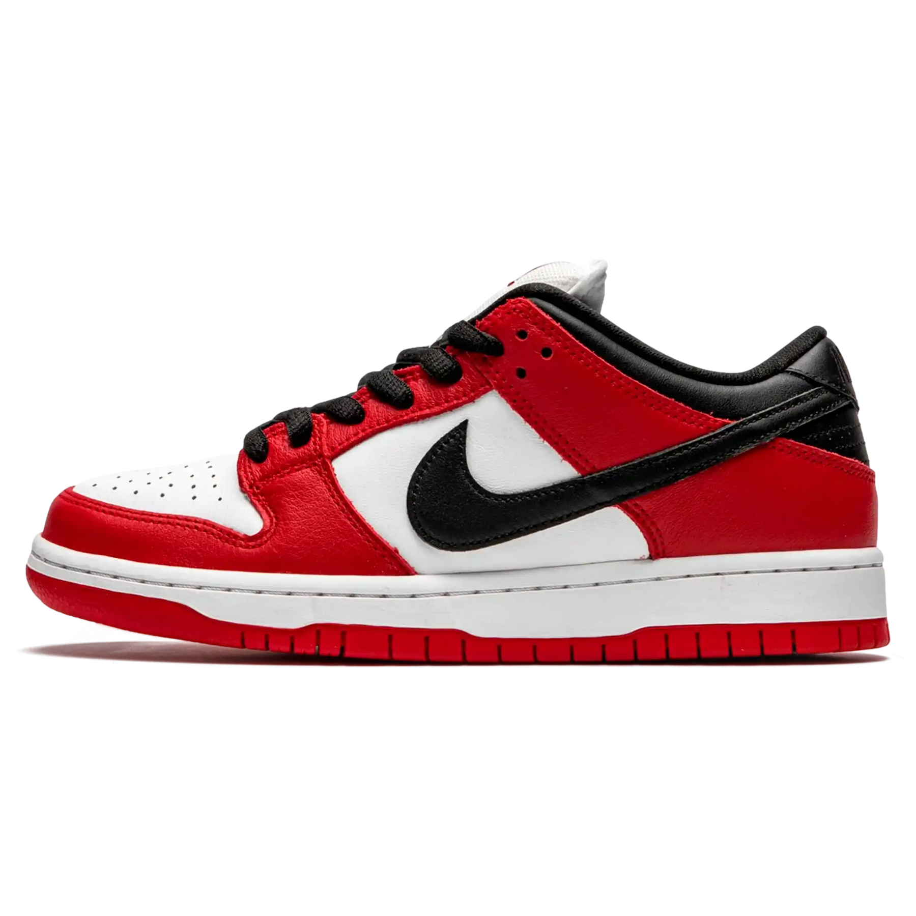 Tênis Nike Dunk Low SB "Chicago" Vermelho / Branco - BQ6817-600