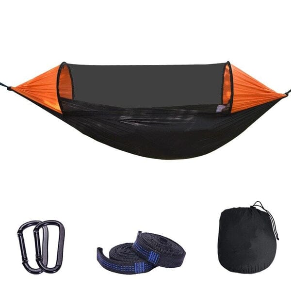 Rede de Camping com Mosquiteiro UNISEX - ACESSORIO - REDE DE CAMPING COM MOSQUITEIRO 2 Lojas Quinho Laranja