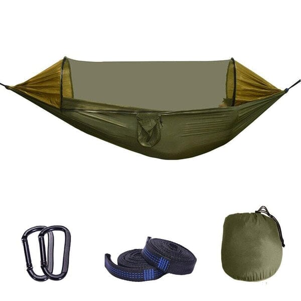 Rede de Camping com Mosquiteiro UNISEX - ACESSORIO - REDE DE CAMPING COM MOSQUITEIRO 2 Lojas Quinho Verde