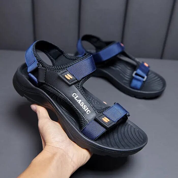 Sandália Ortopédica Masculina Estilosa Corrida e Caminhada (Sandália Masculina 3) Lojas Quinho Azul 38