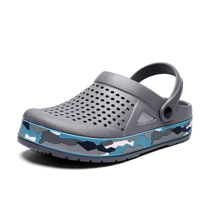 Sandália Pesca Daiwa Impermeável & Antiderrapante Super Confortável MASCULINO - CALÇADOS - SANDALIA 2 Lojas Quinho Cinza 38