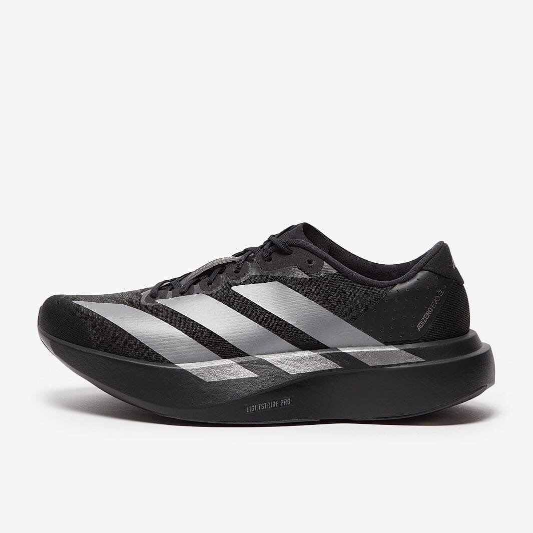 Tênis Adidas Adizero EVO SL Core Black Iron Metallic - JP7147 corida Adidas