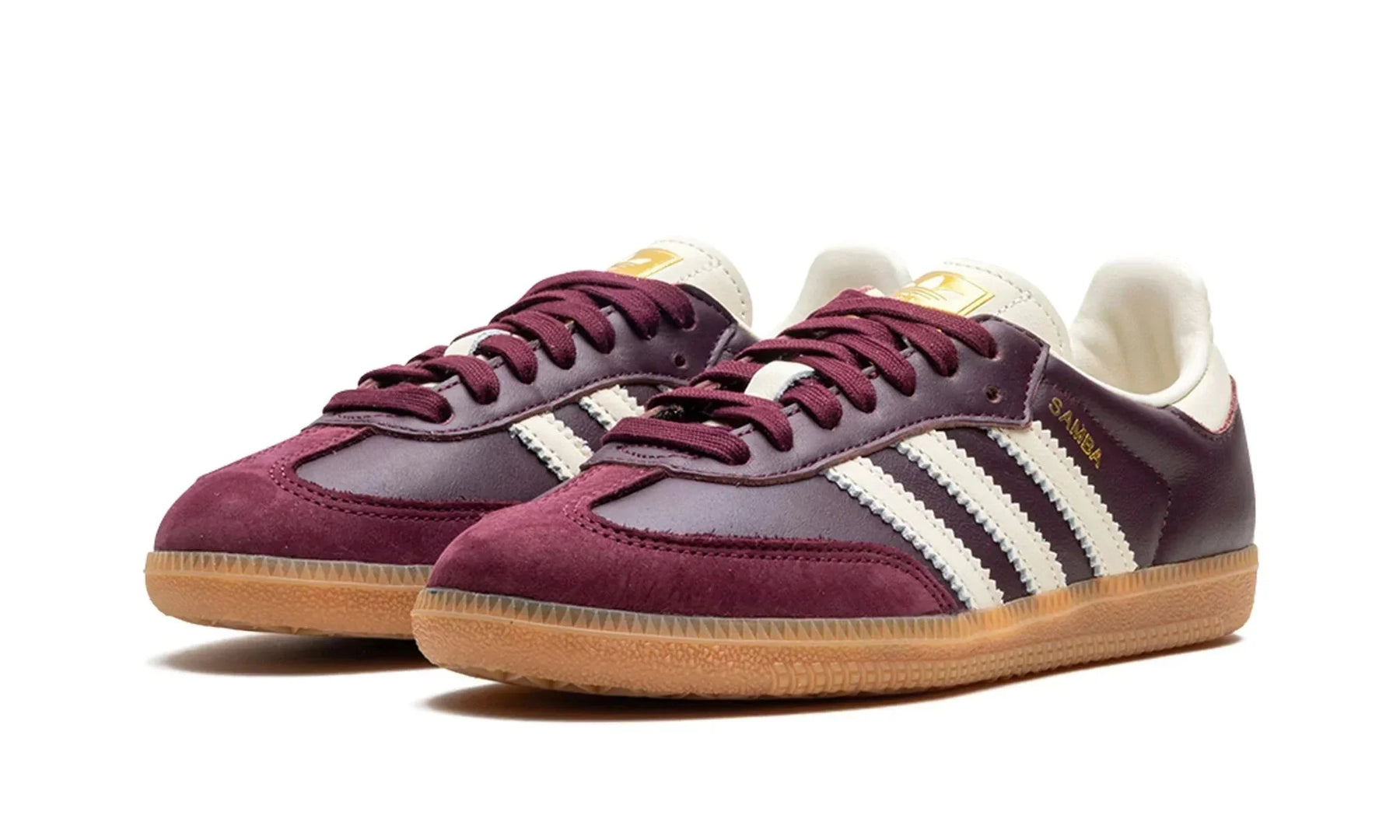 Tênis Adidas Samba OG Feminino "Maroon" Roxo - ID0477 Adidas Samba Bernholz