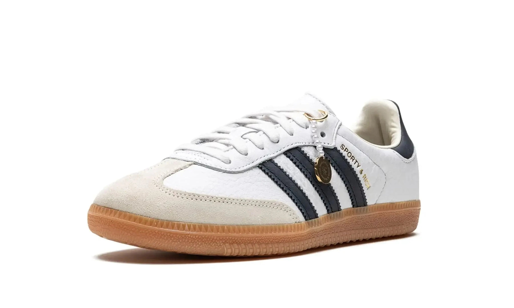 Tênis Adidas Samba OG x Sporty & Rich "Cloud White" - HP3354 Adidas Samba Bernholz