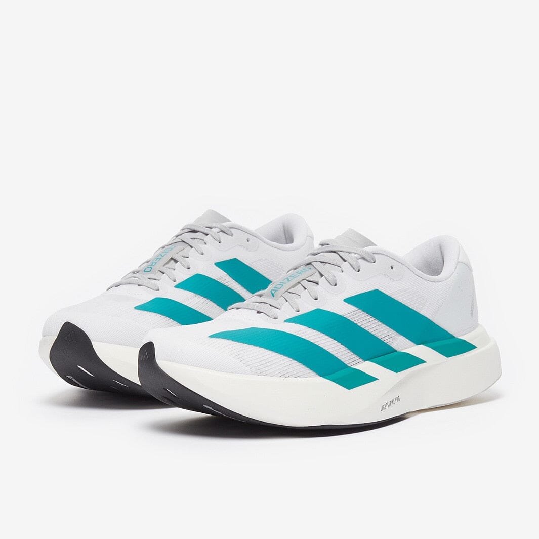 Tênis Adizero EVO SL Cloud White Pure Teal - JS4487 corida Adidas