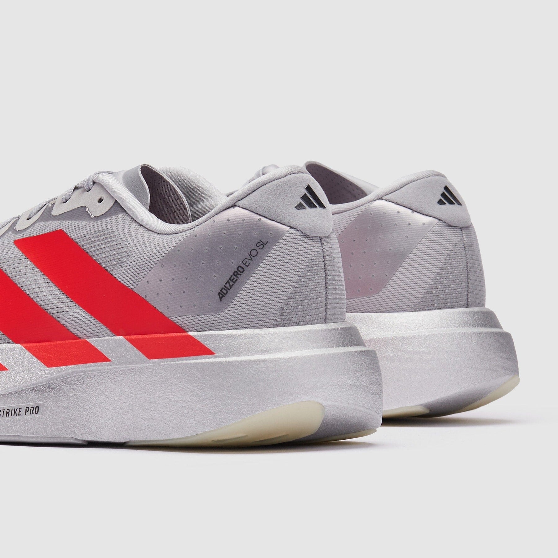 Tênis Adizero EVO SL gray with red KI3381 corida Adidas