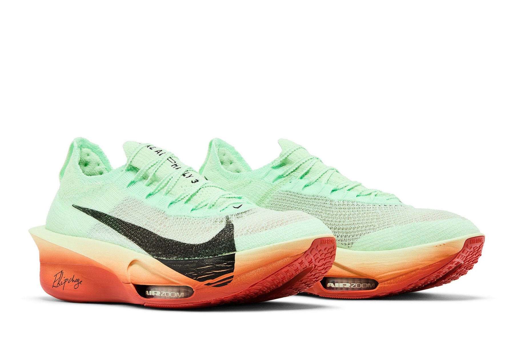 Tênis Nike Air Zoom Alphafly NEXT% 3 x Eliud Kipchoge 'It's Just The Start' Verde - HJ7041-300