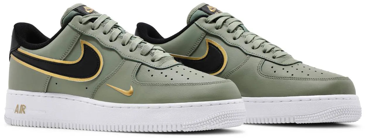 Tênis Nike Air Force 1 '07 LV8 Metallic Swoosh Pack - Oil Green - DA8481-300