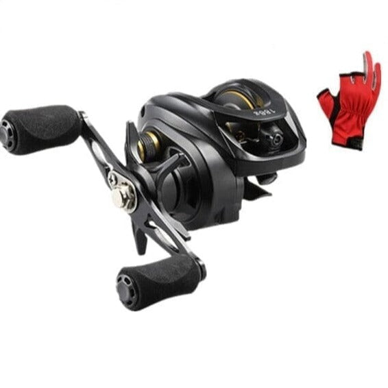 Carretilha Shimano 7.1:1 De Pesca Freio Magnético Para Água Doce e Salgada Pesca (Carretilha Shimano 1) Lojas Quinho 1 Unidade Esquerda