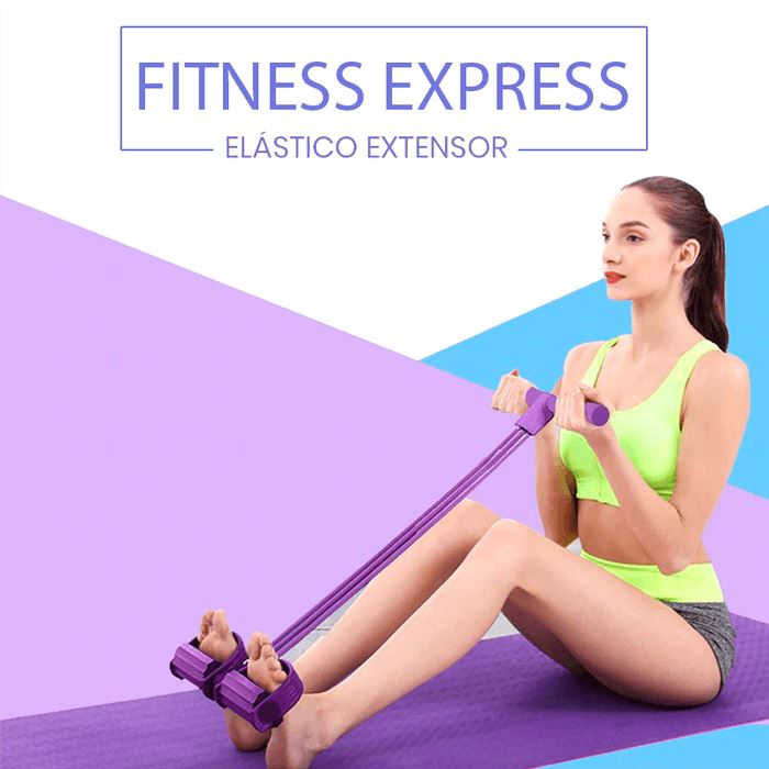 Elástico Extensor - FitnessExpress Academia e Fitness (Elástico Extensor 1) Lojas Quinho 