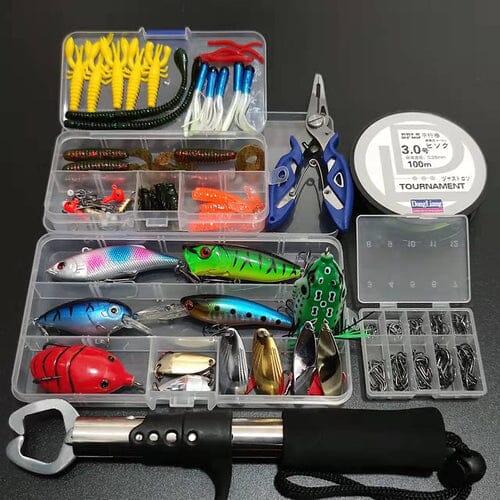 Kit Completo de Pescaria 165 Peças Pesca (Kit Pesca 1) Lojas Quinho