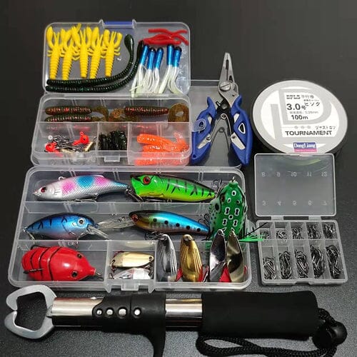 Kit Completo de Pescaria 165 Peças Pesca (Kit Pesca 1) Lojas Quinho 