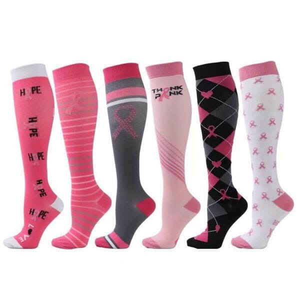 Meias de Compressão ConfortLife 20-30 mmHg (Compre 2 Leve 6 Pares) Saúde & Bem-Estar (Meias de Compressão 1) Lojas Quinho KIT 6 PARES - H P/M (34-39)