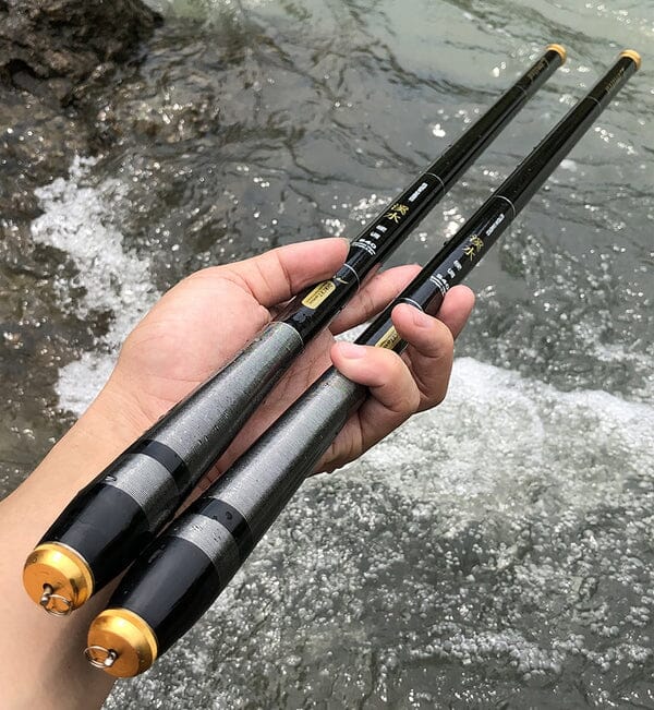 Nova Vara Telescópica de Carbono Premium LIMITED Pesca (Vara 2) Lojas Quinho 3.6