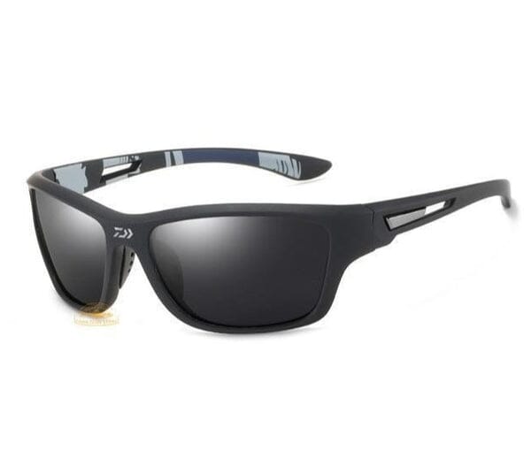 Óculos de Pesca Polarizado DAIWA PROVISOR - UV+400 - Original Pesca (Óculos 1) Lojas Quinho Preto