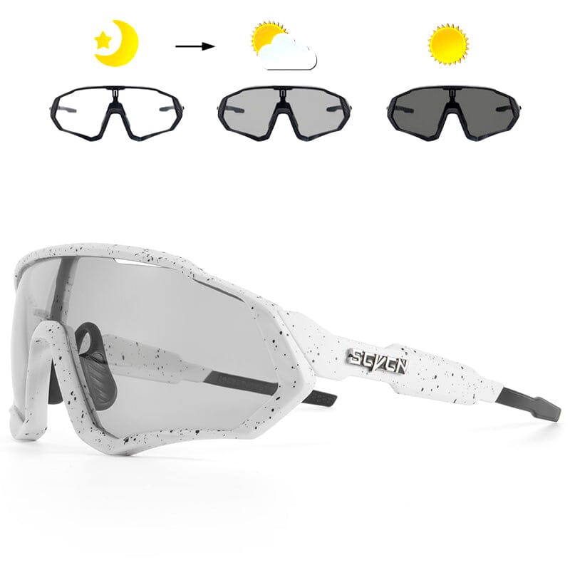 Óculos Fotocromático Cycle Ciclismo (Óculos 2) Lojas Quinho Branco