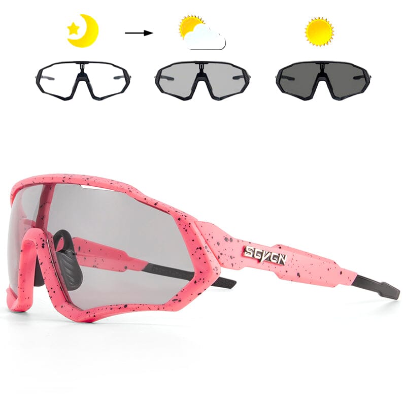 Óculos Fotocromático Cycle Ciclismo (Óculos 2) Lojas Quinho Rosa