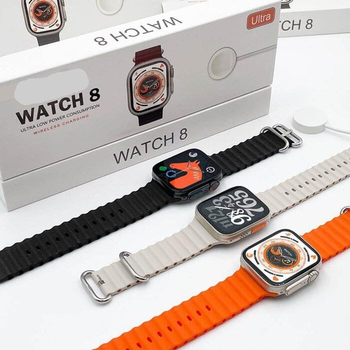 Smartwatch - Iwo 16 Ultra Serie 8 Academia e Fitness (Smartwatch 1) Lojas Quinho 