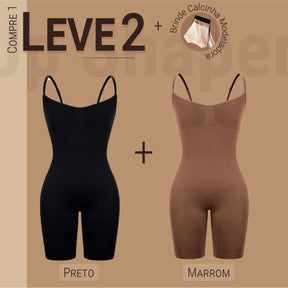 Body Modelador - Shaper Up - Compre 1 Leve 2 + Brinde Calcinha Modeladora