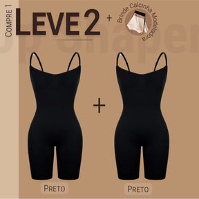 Body Modelador - Shaper Up - Compre 1 Leve 2 + Brinde Calcinha Modeladora