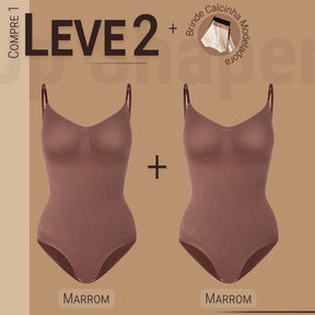 Body Modelador - Shaper Up - Compre 1 Leve 2 + Brinde Calcinha Modeladora