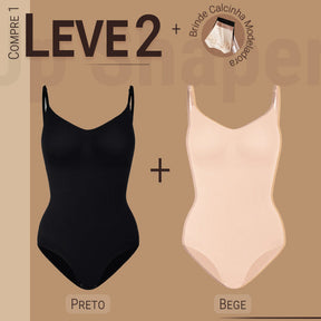 Body Modelador - Shaper Up - Compre 1 Leve 2 + Brinde Calcinha Modeladora