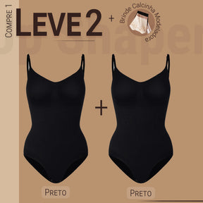 Body Modelador - Shaper Up - Compre 1 Leve 2 + Brinde Calcinha Modeladora