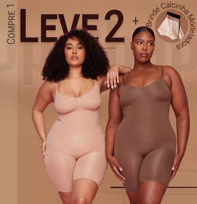 Body Modelador - Shaper Up - Compre 1 Leve 2 + Brinde Calcinha Modeladora